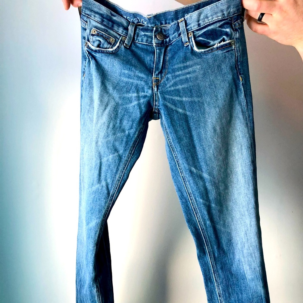 Vintage J.Crew denim straight leg jeans.